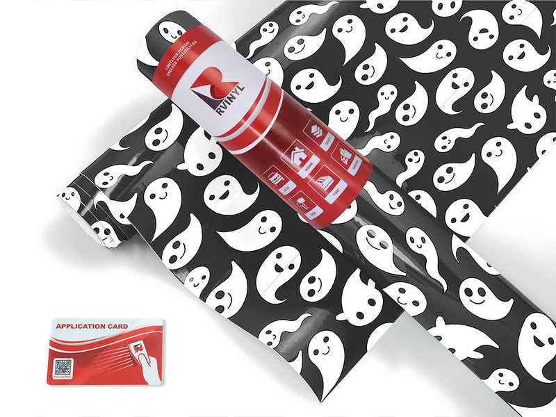 happy apparitions halloween Craft Vinyl Roll