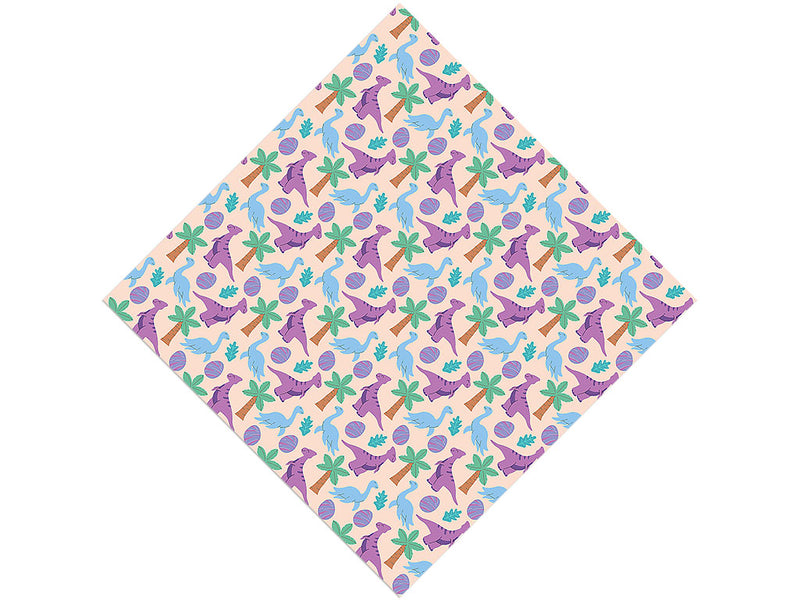 Happy Hadrosaurs Dinosaur Vinyl Wrap Pattern