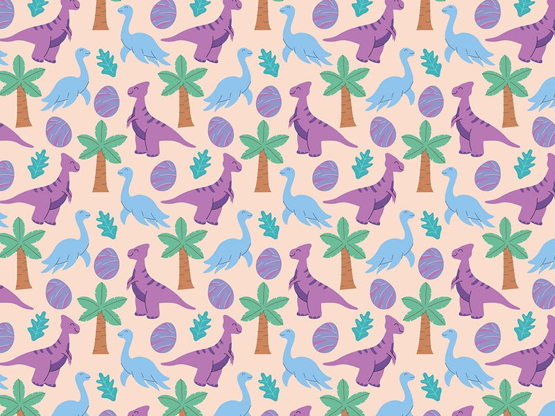 Happy Hadrosaurs Dinosaur Vinyl Wrap Pattern~Rwraps Series 914 Digitally Printed Vinyl Wrap~0