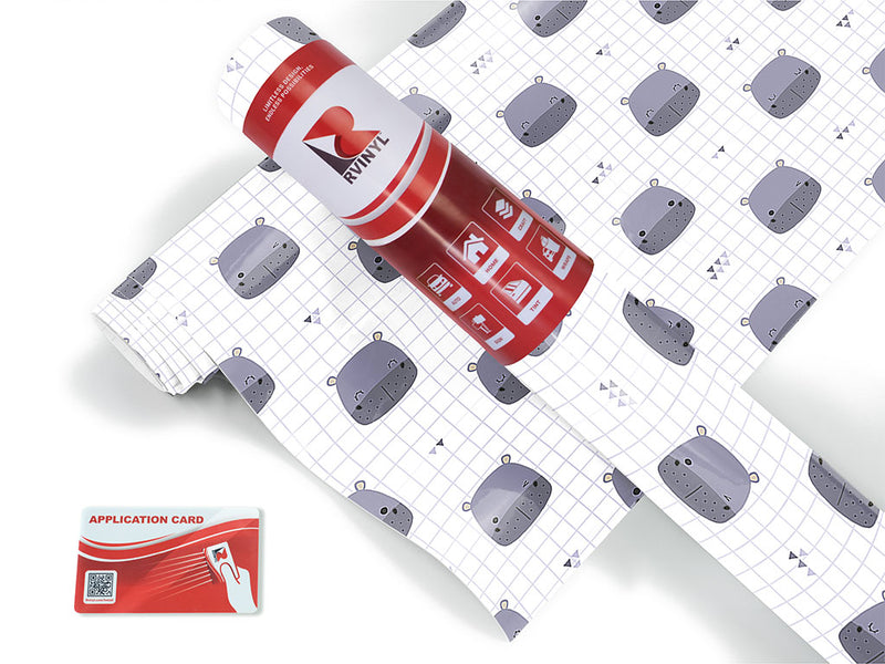 happy happy animal Craft Vinyl Roll