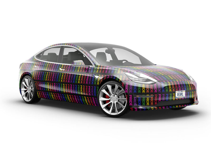Happy June Americana Vehicle Vinyl Wrap
