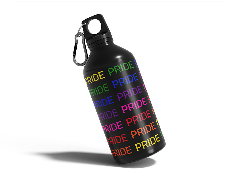 happy june Water Bottle DIY Stickers