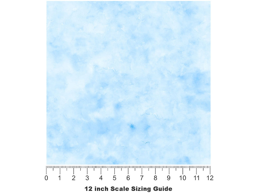 Happy Now Watercolor Vinyl Film Pattern Size 12 inch Scale~Rwraps Happy Now Watercolor Sizing Chart~2