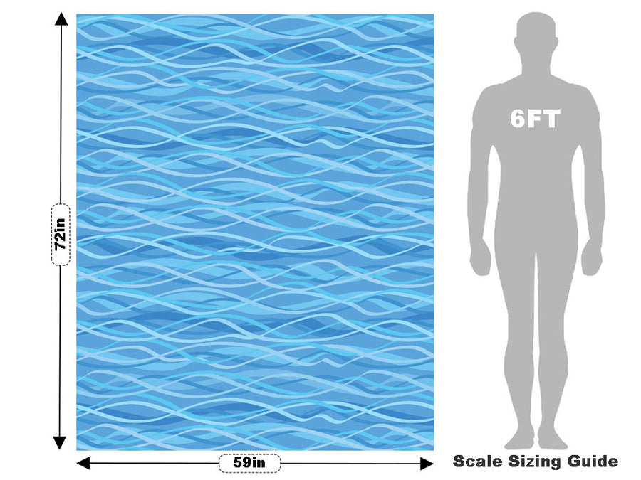 Happy Swimming Water Vehicle Wrap Scale~Rwraps Series 914 Happy Swimming Water Measurements~1