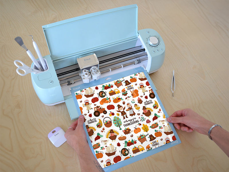 happy thanksgiving Cricut Compatible Vinyl
