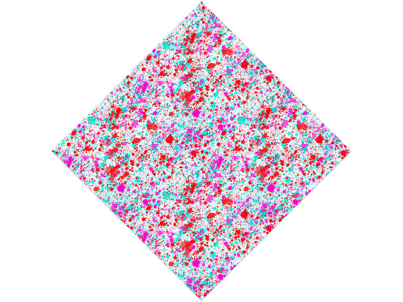 Happy Valentine Paint Splatter Vinyl Wrap Pattern