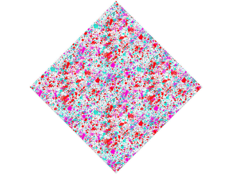 Happy Valentine Paint Splatter Vinyl Wrap Pattern