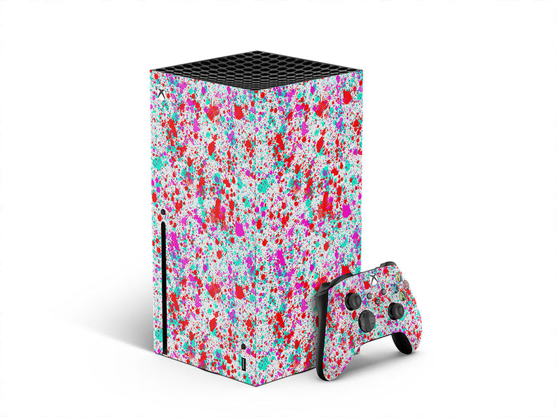happy valentine paint splatter XBOX DIY Decal