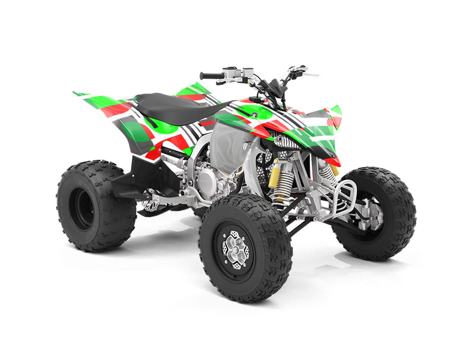 Hard Apple Abstract ATV Wrapping Vinyl