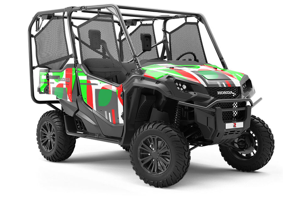 Hard Apple Abstract Utility Vehicle Vinyl Wrap