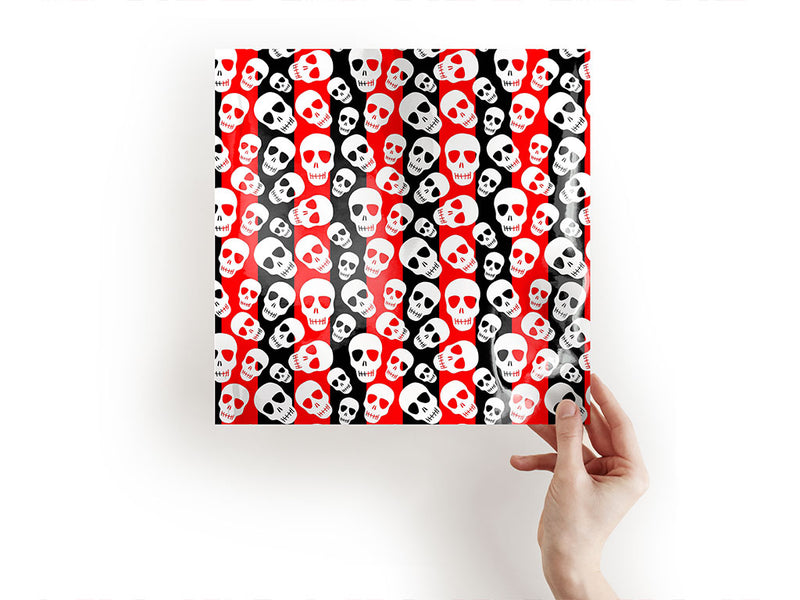harlequin heads skull and bones Craft Sheets