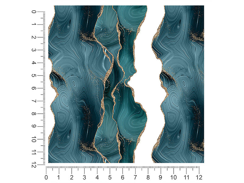 harsh rapids gemstone films 1ft x 1ft Craft Sheets