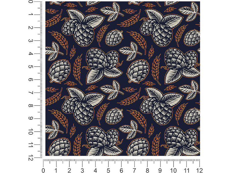 harvest hops alcohol 1ft x 1ft Craft Sheets