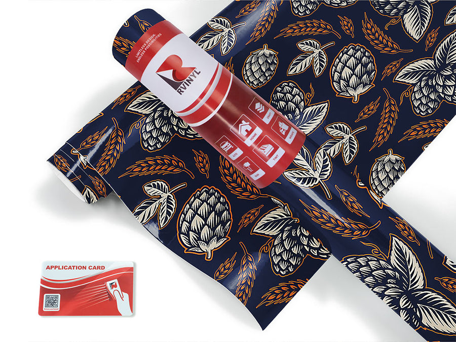 harvest hops alcohol Craft Vinyl Roll
