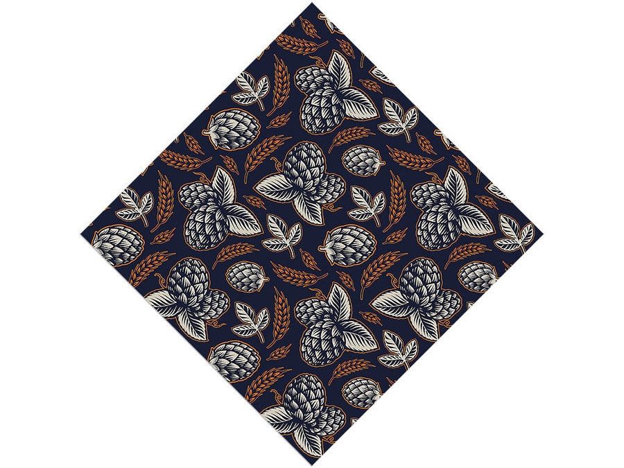 Harvest Hops Alcohol Vinyl Wrap Pattern