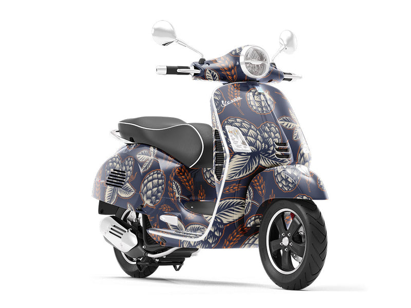 Harvest Hops Alcohol Vespa Scooter Wrap Film