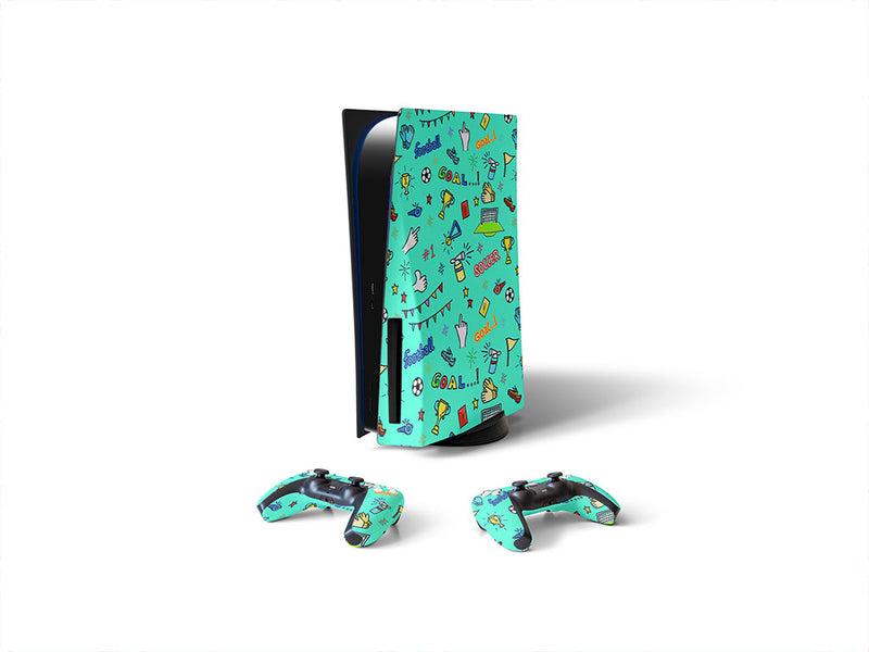 hat trick sport Sony PS5 DIY Skin