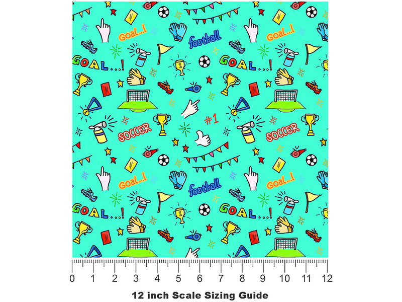 Hat Trick Sport Vinyl Film Pattern Size 12 inch Scale~Rwraps Hat Trick Sport Sizing Chart~2