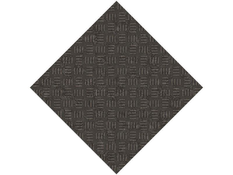 Hatched Metal Diamond Plate Series Custom Printed Wrap Film