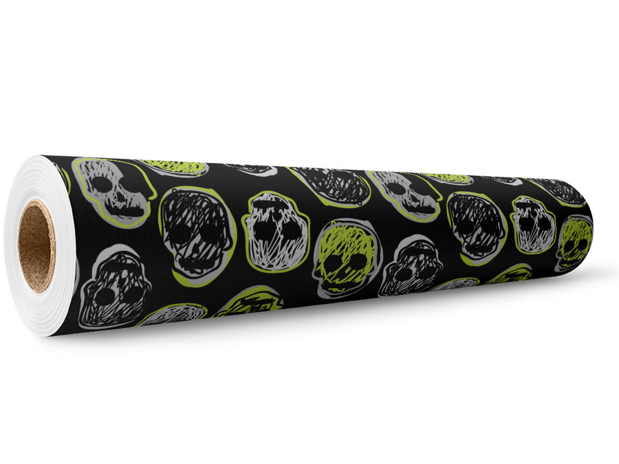 Haunted Dreams Halloween Wrap Film Wholesale Roll~Rwraps Series 914 Digitally Printed Vinyl Roll~5