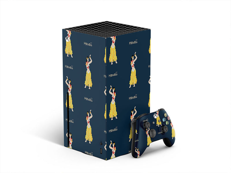 hawaii hula XBOX DIY Decal