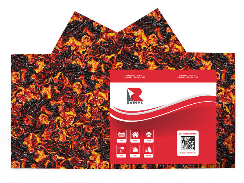 hawaiian islands lava Craft Vinyl Sheet Pack