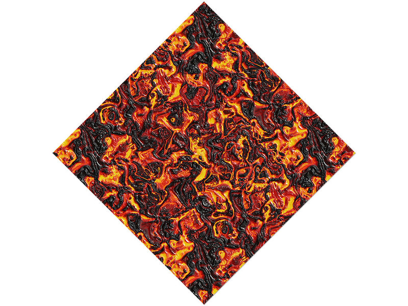 Hawaiian Islands Lava Vinyl Wrap Pattern