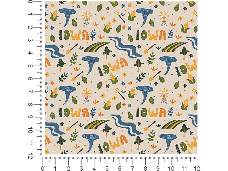 hawkeye state 1ft x 1ft Craft Sheets