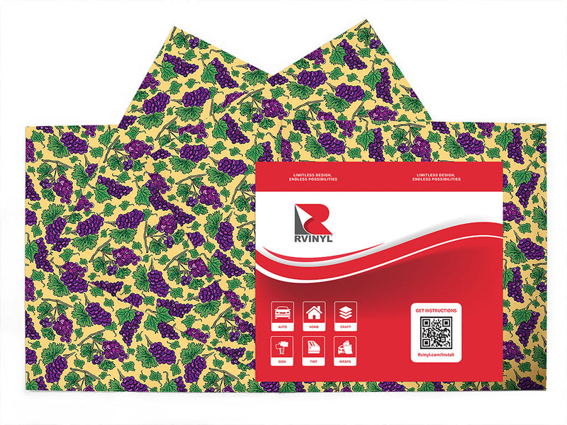 heard it through fruit Craft Vinyl Sheet Pack