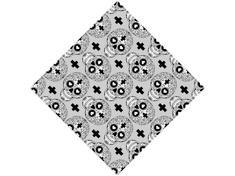 Heart Eyes Day of the Dead Vinyl Wrap Pattern