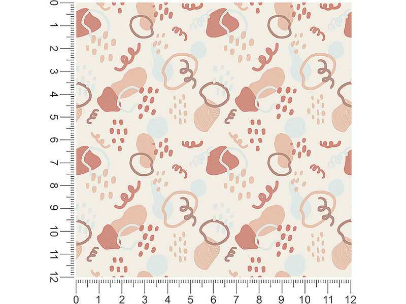 heartfelt ballad abstract geometric 1ft x 1ft Craft Sheets
