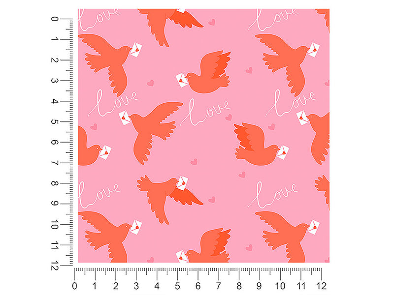 heartfelt carriers bird 1ft x 1ft Craft Sheets