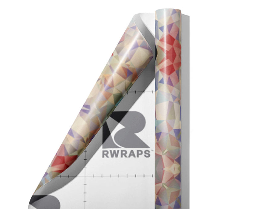 Heartlines Tile Wrap Film Sheets~Rwraps Series 914 Heartlines Tile Scrolled Sheet~4