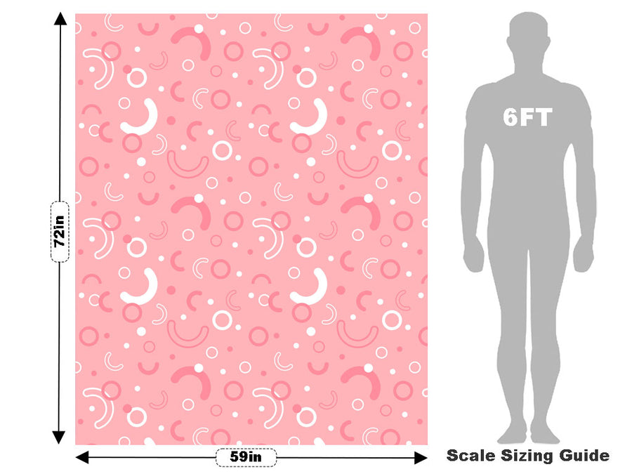 Hearts Affair Abstract Vehicle Wrap Scale~Rwraps Series 914 Hearts Affair Abstract Measurements~1