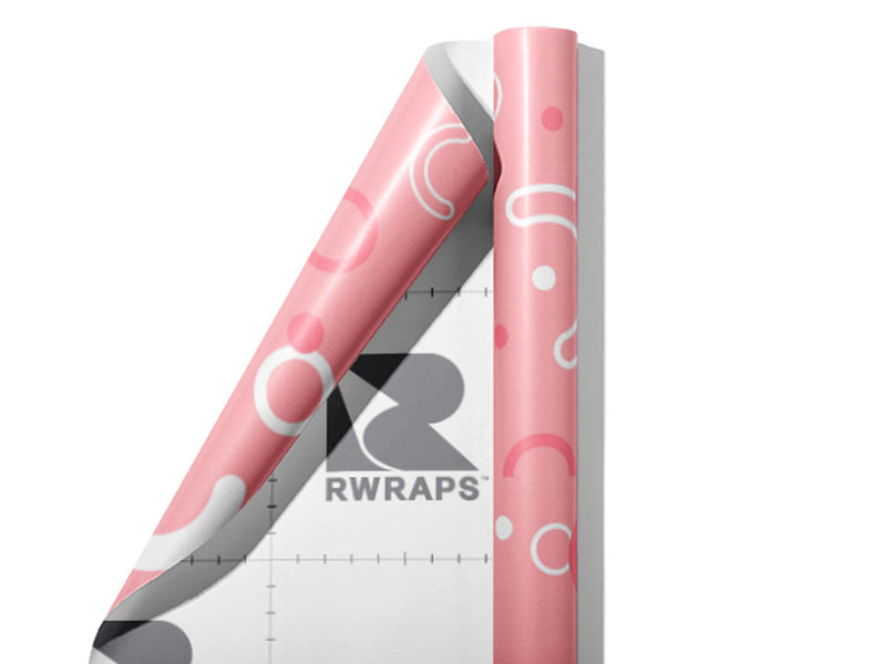 Hearts Affair Abstract Wrap Film Sheets~Rwraps Series 914 Hearts Affair Abstract Scrolled Sheet~3