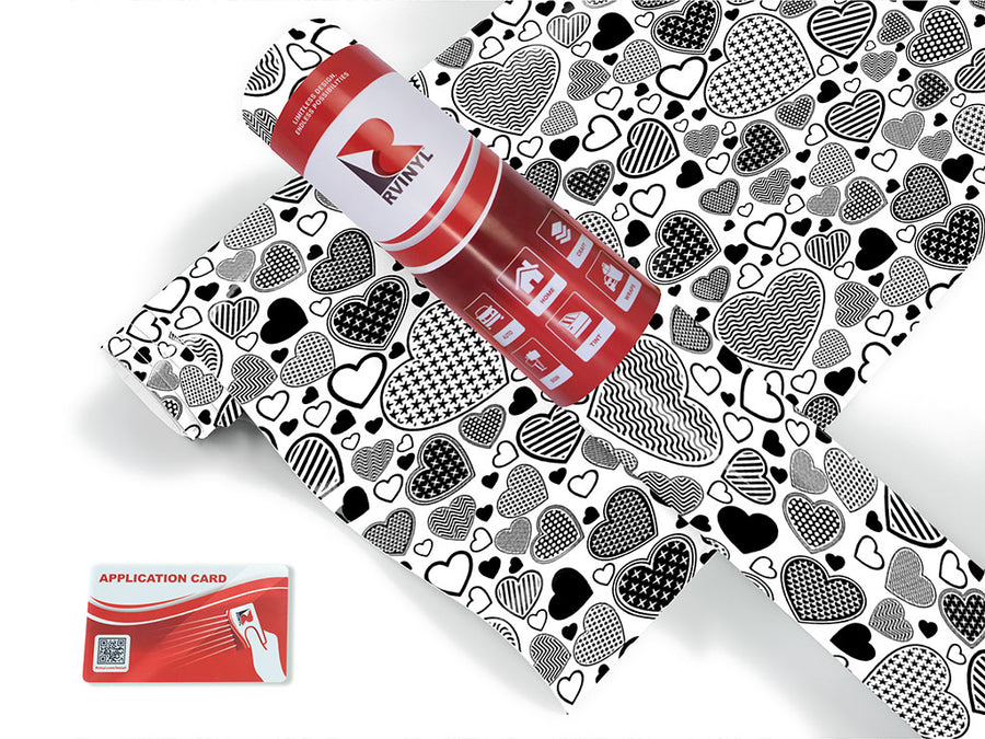 hearts bursting heart Craft Vinyl Roll