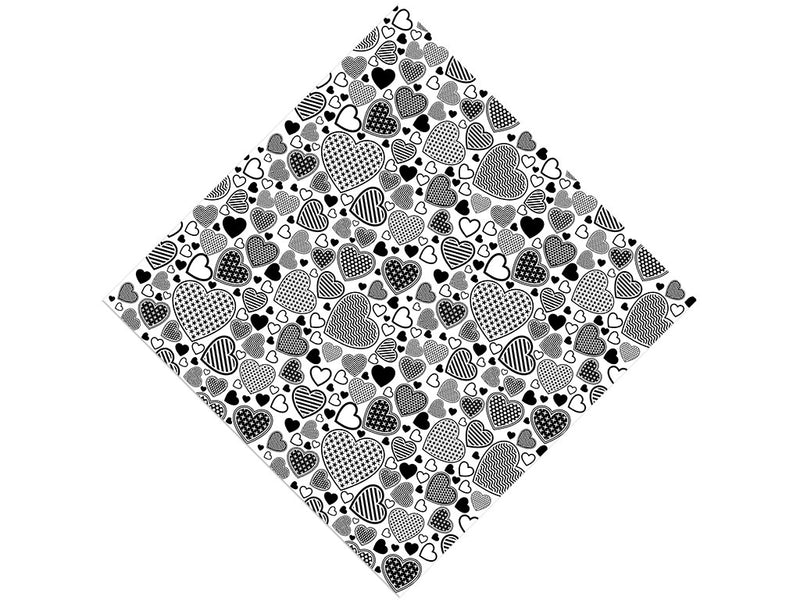 Hearts Bursting Heart Vinyl Wrap Pattern