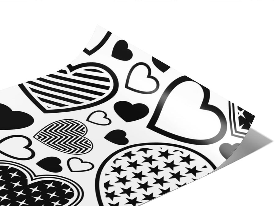 Hearts Bursting Heart Vinyl Wraps~Rwraps Series 914 Digitally Printed Vinyl Wrap~0