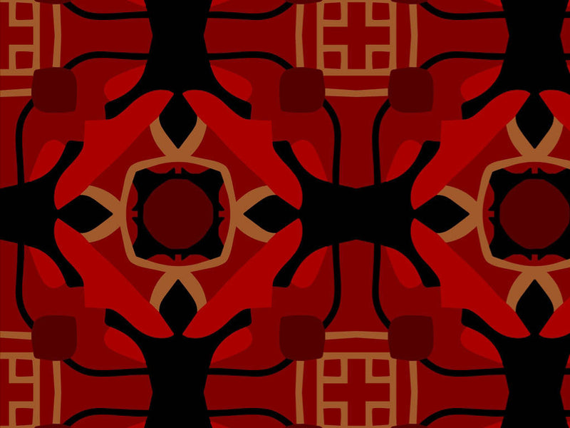 Hearts Pounding Art Deco Vinyl Wrap Pattern~Rwraps Series 914 Digitally Printed Vinyl Wrap~0