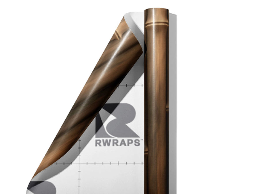 Hearty Himalayan Bamboo Wrap Film Sheets~Rwraps Series 914 Hearty Himalayan Bamboo Scrolled Sheet~3