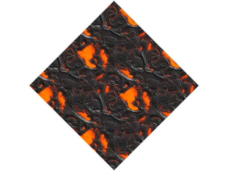 Heated Reset Lava Vinyl Wrap Pattern