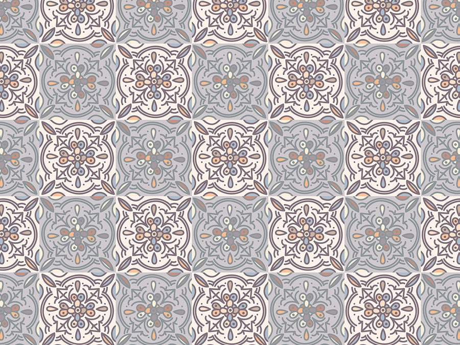 Heliotrope Tile Vinyl Wrap Pattern~Rwraps Series 914 Digitally Printed Vinyl Wrap~0