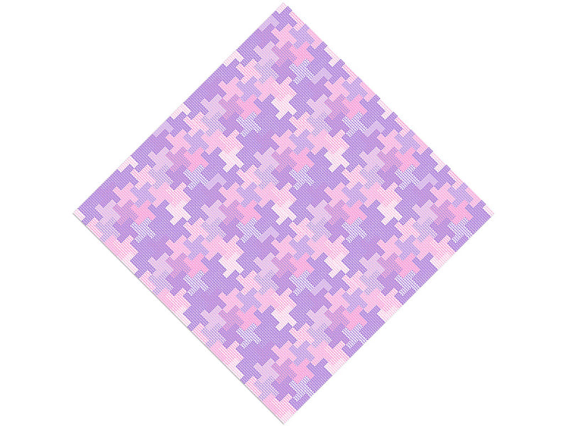 Heliotrope Tunes Mosaic Vinyl Wrap Pattern