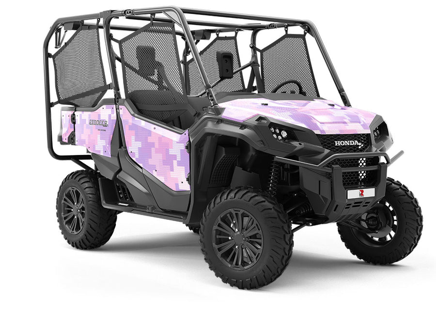 Heliotrope Tunes Mosaic Utility Vehicle Vinyl Wrap