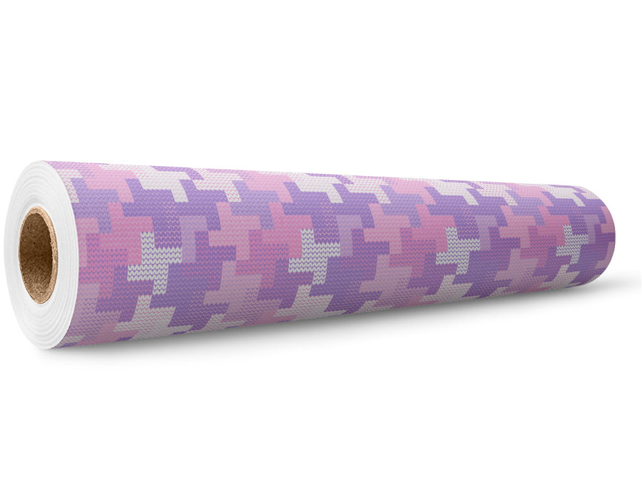 Heliotrope Tunes Mosaic Wrap Film Wholesale Roll~Rwraps Series 914 Digitally Printed Vinyl Roll~5