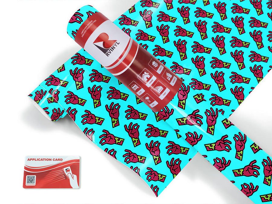 helping hands horror Craft Vinyl Roll