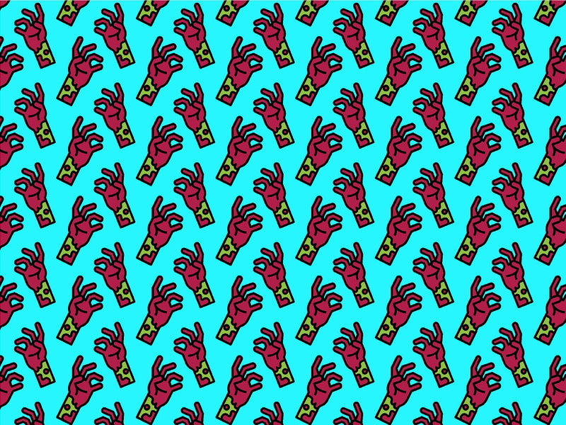 Helping Hands Zombie Vinyl Wrap Pattern~Rwraps Series 914 Digitally Printed Vinyl Wrap~0