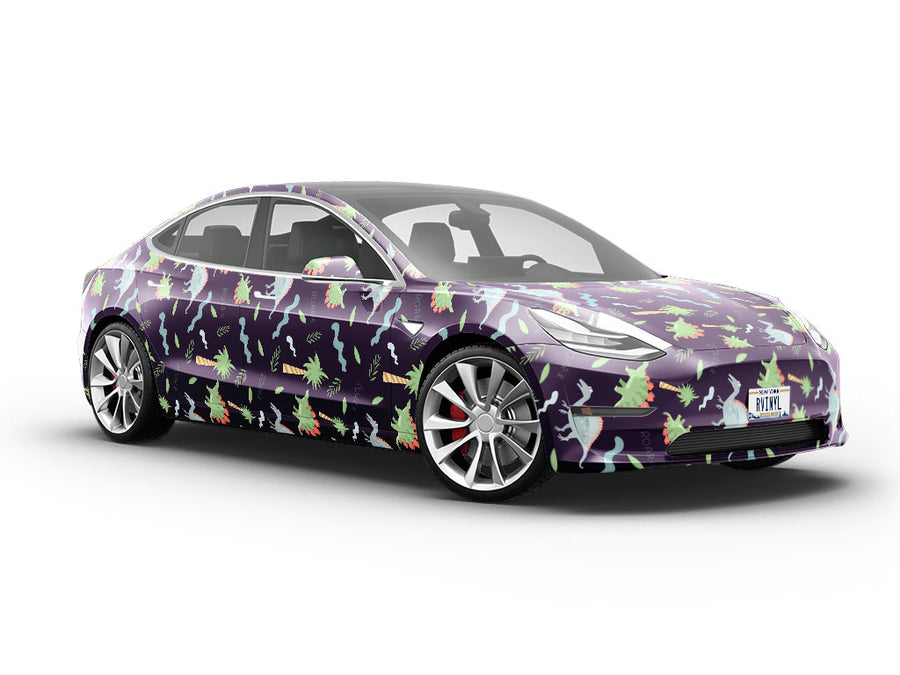Herb Life Dinosaur Vehicle Vinyl Wrap
