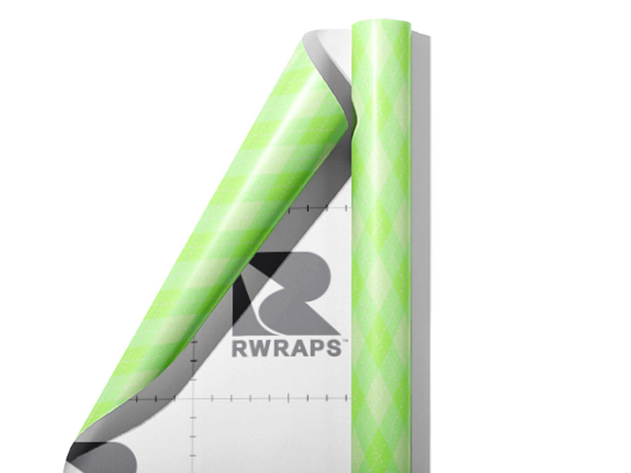 Herbal Mixture Argyle Wrap Film Sheets~Rwraps Series 914 Herbal Mixture Argyle Scrolled Sheet~3