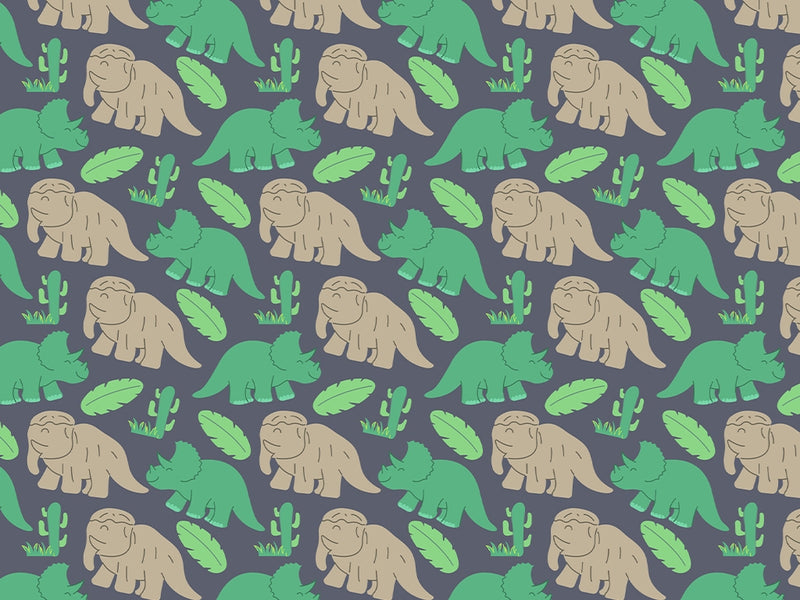 Herbivorous Parade Dinosaur Vinyl Wrap Pattern~Rwraps Series 914 Digitally Printed Vinyl Wrap~0